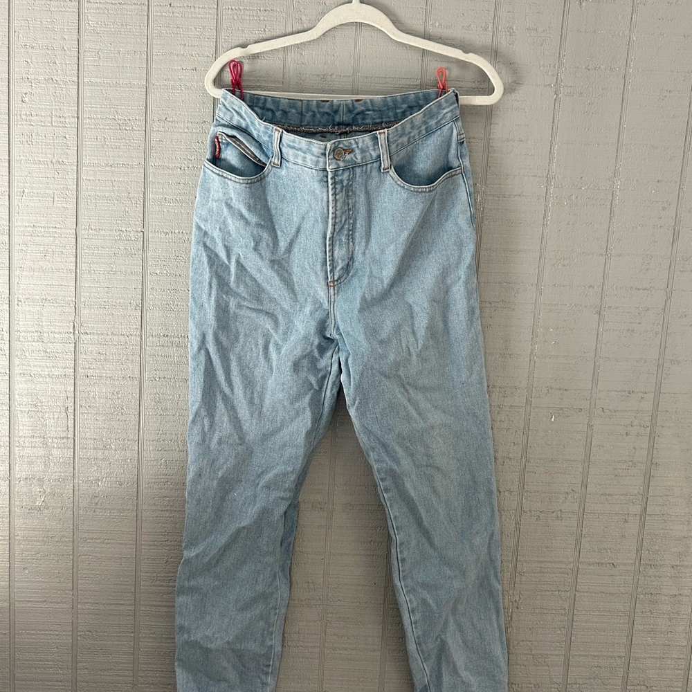 BONGO Light Blue Women's Straight Leg Jeans